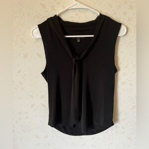 Banana Republic Black Sleeveless Blouse
